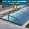 ABRI OPEN & SAFE CLEAR 6 X 3
