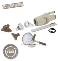 ASPIRATEUR SPA BOREAL EV05 + ACCESSOIRES -Piscine Boutique aspirateur spa boreal ev05 accessoires 3