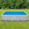 BACHE A BULLES INTEX RECTANGULAIRE 4,88X2,44 -Piscine Boutique bache a bulles intex rectangulaire 4 88x2 44