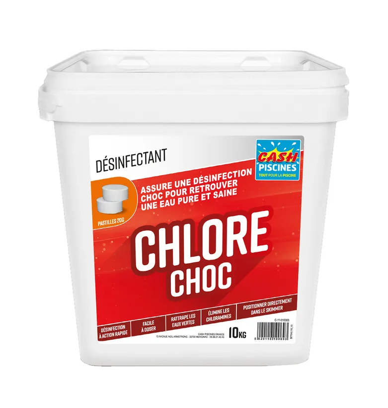 CHLORE CHOC 10KG 3 CHLORE CHOC 10KG