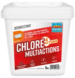 CHLORE MULTIACTIONS 4 ACTIONS 5Kg