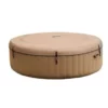 COUVERTURE DE PROTECTION SPA GONFLABLE INTEX ROND 4 PLACES BEIGE - 11841 -Piscine Boutique couverture de protection spa gonflable intex rond 4 places beige 11841