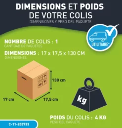 DOUCHE SOLAIRE PVC 9L -Piscine Boutique douche solaire pvc 9l 2