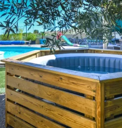 HABILLAGE BOIS POUR SPA -Piscine Boutique habillage bois pour spa 2