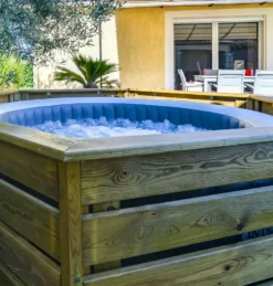 HABILLAGE BOIS POUR SPA -Piscine Boutique habillage bois pour spa 4