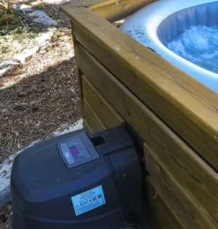 HABILLAGE BOIS POUR SPA -Piscine Boutique habillage bois pour spa 7