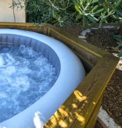 HABILLAGE BOIS POUR SPA -Piscine Boutique habillage bois pour spa 8