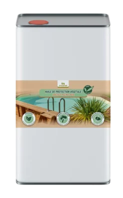 HUILE VEGETALE PROTECTRICE PISCINE BOIS 5L