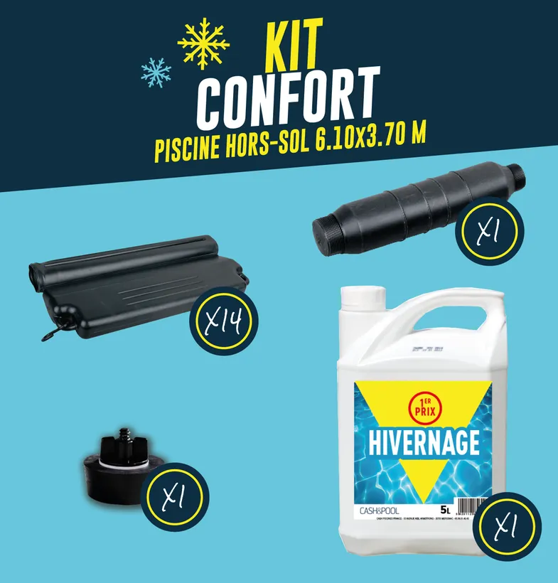 KIT HIVERNAGE PISCINE HORS SOL 6,10x3,70 M 5 KIT HIVERNAGE PISCINE HORS SOL 6,10x3,70 M – Image 3