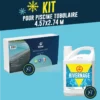 KIT HIVERNAGE PISCINE TUBULAIRE 4.57*2.74M -Piscine Boutique kit hivernage piscine tubulaire 4 57 2 74m