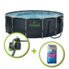 KIT PISCINE TUBULAIRE YZAKI 4.57x1.22m -Piscine Boutique kit piscine tubulaire yzaki 4 57x1 22m