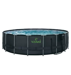 KIT PISCINE TUBULAIRE YZAKI 5,49x1,32m -Piscine Boutique kit piscine tubulaire yzaki 5 49x1 32m 4