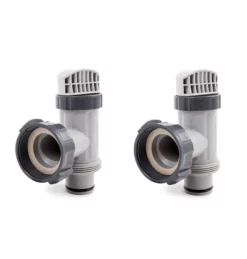 Intex LOT DE 2 VANNES D´ARRET