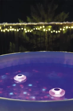 Bestway LUMIERE FLOTTANTE A LEDS DIAM 18 Cm -Piscine Boutique lumiere flottante a leds diam 18 cm 2