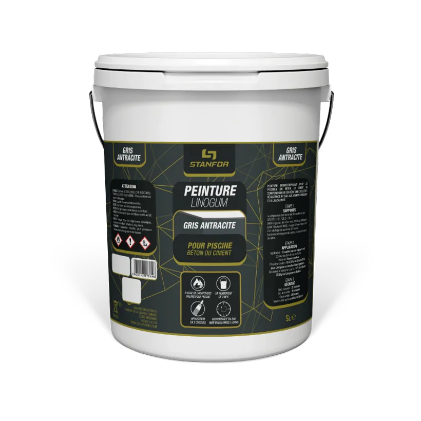 PEINTURE LINOGUM ANTHRACITE 5L 3 PEINTURE LINOGUM ANTHRACITE 5L