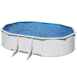 PISCINE ACIER 7,30x3,75 H 1,20