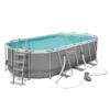 PISCINE BESTWAY POWER STEEL OVALE 5,49x2,74x1,22 -Piscine Boutique piscine bestway power steel ovale 5 49x2 74x1 22