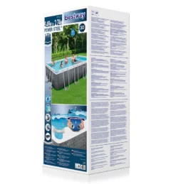 PISCINE BESTWAY POWER STEEL RECTANGULAIRE 5,49x2,74 H 1,22 -Piscine Boutique piscine bestway power steel rectangulaire 5 49x2 74 h 1 22 7
