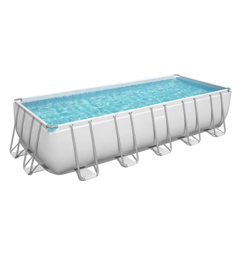 PISCINE BESTWAY POWER STEEL RECTANGULAIRE 6,40 X2,74 X1,32 + GROUPE DE FILTRATION 3 PISCINE BESTWAY POWER STEEL RECTANGULAIRE 6,40 X2,74 X1,32 + GROUPE DE FILTRATION