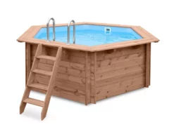 PISCINE BOIS ALASKA 3.55 H 1.16 LUXE