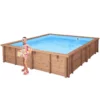 PISCINE BOIS MANHATTAN 4.24x3.29 H0.84 -Piscine Boutique piscine bois manhattan 4 24x3 29 h0 84