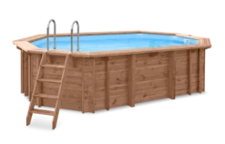 PISCINE BOIS MICHIGAN SPR 4.98x2.98 H 1.18