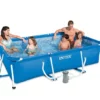 PISCINE INTEX METAL FRAME JUNIOR RECT. 3,00x2,00 H 0,75 -Piscine Boutique piscine intex metal frame junior rect 3 00x2 00 h 0 75