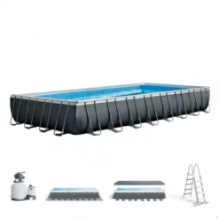 PISCINE INTEX ULTRA XTR RECTANGULAIRE 9,75x4,88 H 1,32 + FILTRE A SABLE 8M3/H 7 PISCINE INTEX ULTRA XTR RECTANGULAIRE 9,75x4,88 H 1,32 + FILTRE A SABLE 8M3/H -Piscine Boutique piscine intex ultra xtr rectangulaire 9 75x4 88 h 1 32 filtre a sable 8m3 h 2