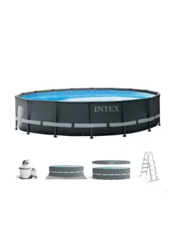 PISCINE INTEX ULTRA XTR RONDE 4,88x1,22 + FILTRE A SABLE 4 M3/H -Piscine Boutique piscine intex ultra xtr ronde 4 88x1 22 filtre a sable 4 m3 h 2