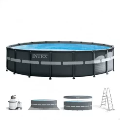 PISCINE INTEX ULTRA XTR RONDE 5,49x1,32 + FILTRE A SABLE 6M3/H 8 PISCINE INTEX ULTRA XTR RONDE 5,49x1,32 + FILTRE A SABLE 6M3/H -Piscine Boutique piscine intex ultra xtr ronde 5 49x1 32 filtre a sable 6m3 h 2