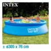 Intex PISCINETTE EASY SET 3M05 X 76CM -Piscine Boutique piscinette easy set 3m05 x 76cm