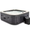 SPA GONFLABLE INTEX PURESPA ARDOISE 4pl. 1 SPA GONFLABLE INTEX PURESPA ARDOISE 4pl. -Piscine Boutique spa gonflable intex purespa ardoise 4pl
