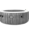 SPA GONFLABLE INTEX PURESPA BALTIK 4pl. GRIS -Piscine Boutique spa gonflable intex purespa baltik 4pl gris
