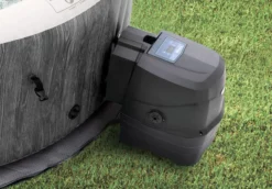 SPA GONFLABLE INTEX PURESPA BALTIK 4pl. GRIS -Piscine Boutique spa gonflable intex purespa baltik 4pl gris 2