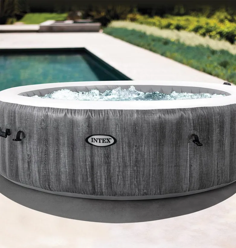 SPA GONFLABLE INTEX PURESPA BALTIK 6pl. GRIS 7 SPA GONFLABLE INTEX PURESPA BALTIK 6pl. GRIS – Image 5